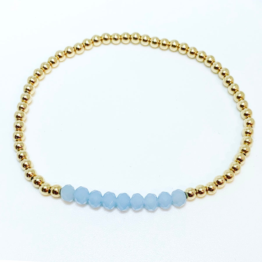 Bracelet with Chalcedony Gemstones