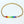 Load image into Gallery viewer, KIDS 3mm Gold Bracelet with Rainbow Ombre Stones
