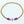 Load image into Gallery viewer, Gold Bracelet with Heart and Rainbow Discs
