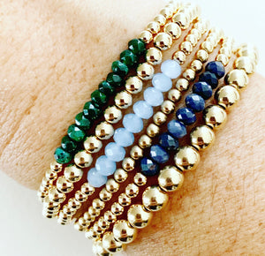 Fall Colors Gemstone Stack