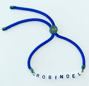 Adjustable Name Bracelet