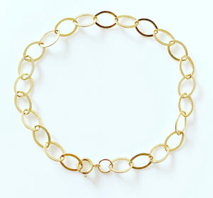 Oval Chain Link Bracelet